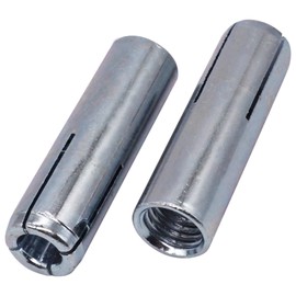 SKIR'CO (Pack of 10) Drip Anchor M12 x 50 mm, Expansion Bolt Sleeve, Wall Dowels, Concrete Anchor