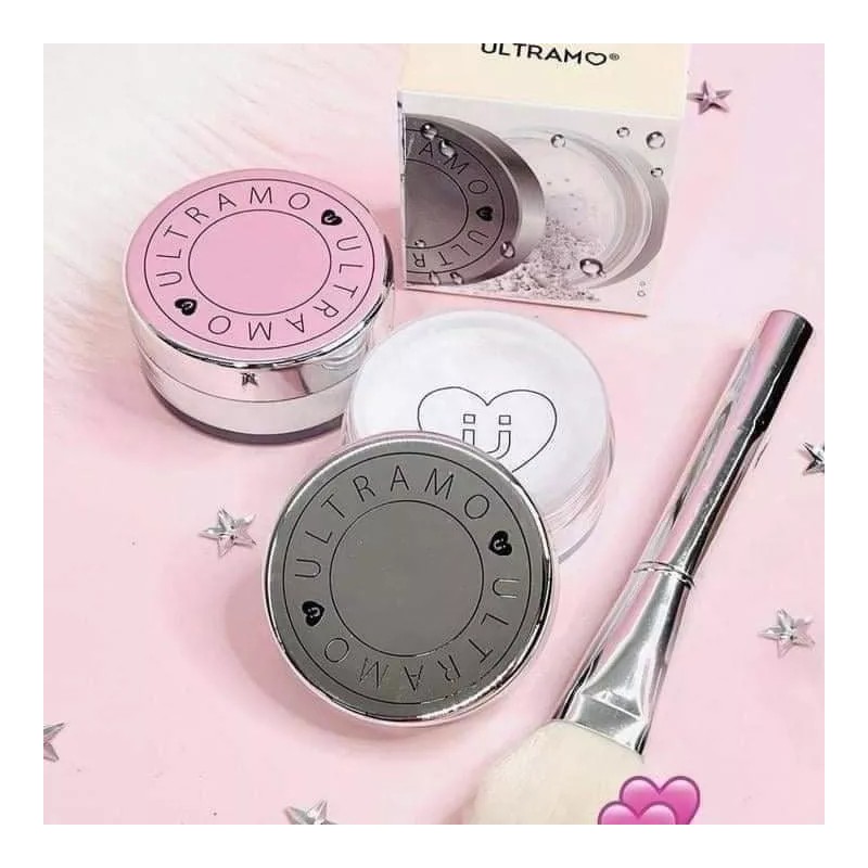 Ultramo Matte Finish Loose Powder Utramo, Polvo Traslucido Suelto