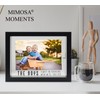 MIMOSA MOMENTS THE BOYS Expression Picture Frame, Black for 6x4