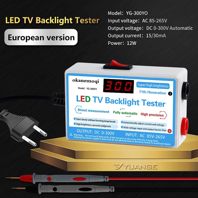 LED TV Backlight Tester, LED Light Strip Lamp Bead Repair
