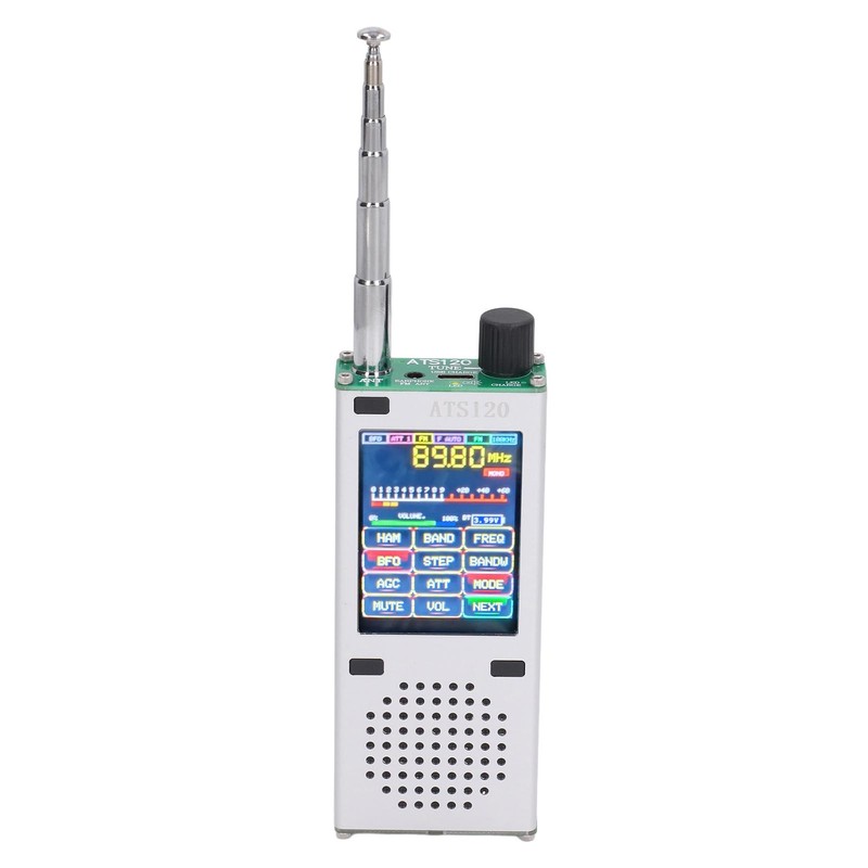 Full Band Receiver Worldband Radio Frequency 2.4in TFT Touch Screen