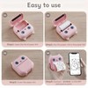 Portable Mini Printer, Portable Photo Printer with Print Paper, Bluetooth-compatible