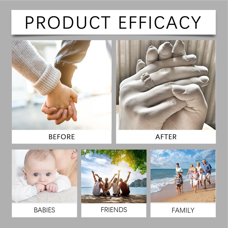 Clay Hand Molding Kit - Plaster Statue Molding Kit,Plaster Statue