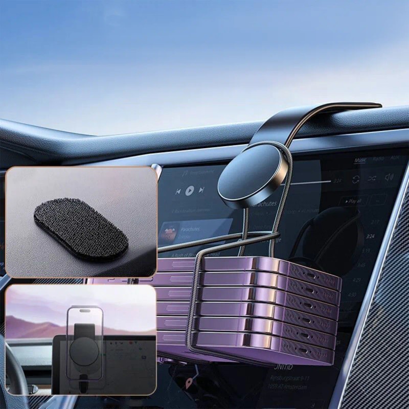 Magnético Soporte De Celular Para Coche Ajustable 360 Grados