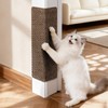 Wall Cat Scratcher for Indoor Cats,19.6x7.8”Corner Cat Scratcher,Cat Scratch Pad