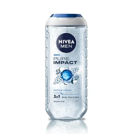 Nivea Pure Impact Shower Gel for Men, 250ml