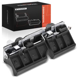 A-Premium Tailgate Handle Liftgate Latch Handle Compatible with Kia Sportage 2005-2010 & Hyundai Tucson 2005-2009, Textured Black, Replace# 81260-2E001