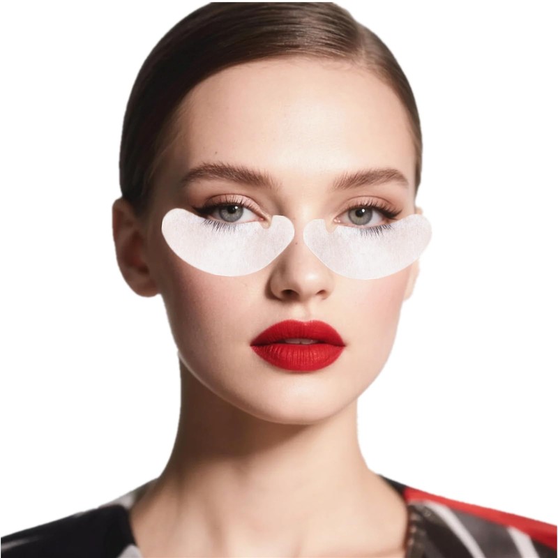 Eye Gel Pads for Eyelash Extensions 50 Pairs U-Shape Lint-Free