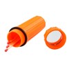 SE 3-IN-1 Orange Waterproof Match Storage Box with Signaling Mirror