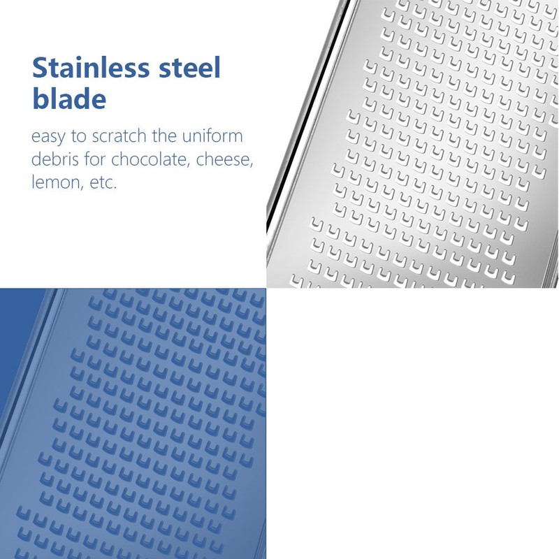 Lybunair Multipurpose Stainless Steel Lemon Zester Cheese Grater - Ideal