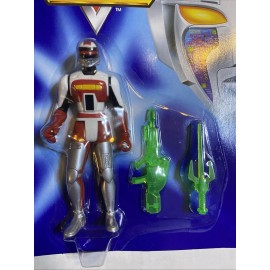 Kenner 1994 Saban's VR Troopers Kaitlin Star With  Edge-Glow Trident Sword Ray Gun New