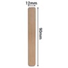 SKIR'CO (Pack of 50) Wooden Dowels 12x90mm Grooved Wood Dowels