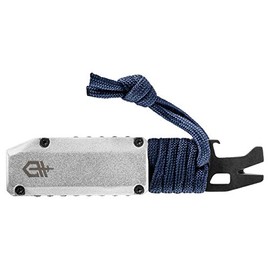 Gerber Gear Prybrid X Cuchillo de afeitar de bolsillo multiherramienta, cuchillo utilitario EDC con hoja retráctil y barra de palanca para llevar diario, azul urbano