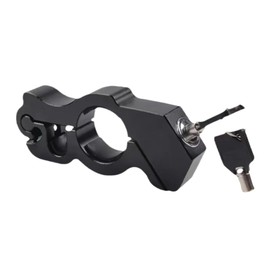 NASSIA Motorcycle Brake Lock Steering Wheel Lock Anti-Theft Universal Disc (Black)