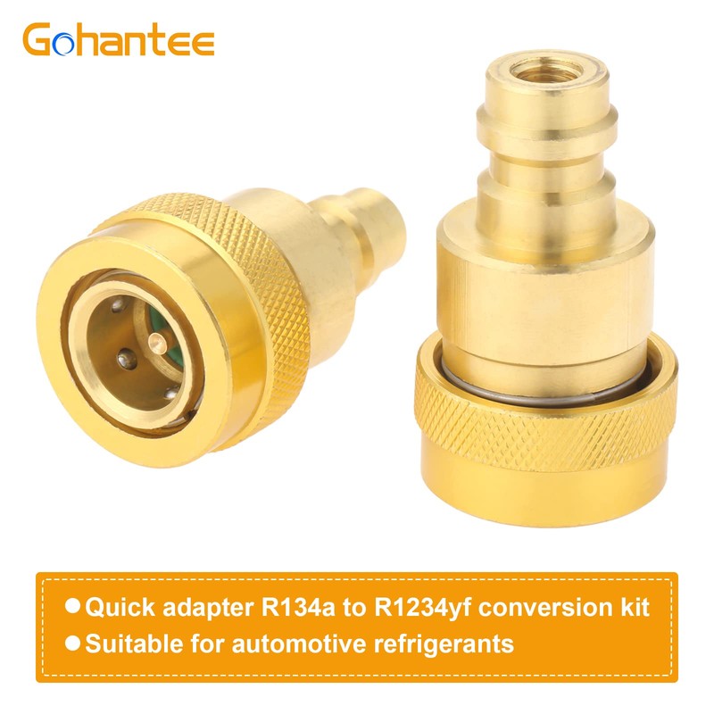 gohantee R134a to R1234yf Adapter, R1234yf Conversion Kit, Air Conditioner