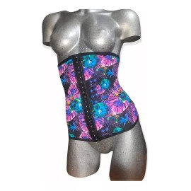 PKLM Cinturilla De Powernet Estampado De Licra En El Frente