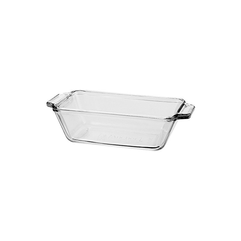 Anchor Hocking Oven Basics Loaf Dish, 1.5 quart, Clear