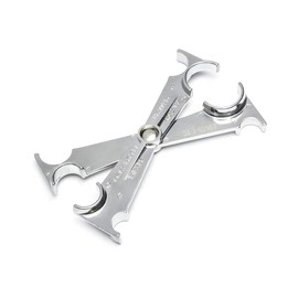 BELOMI Scissor Fuel Line Disconnect Tool, 3/4 5/8 1/2 and 3/8 Inch Fuel Filter Tool for Quick Disconnection, Securely Fit for Easy Removal, Auto Fuel Line Remover for Many Vehicle Models