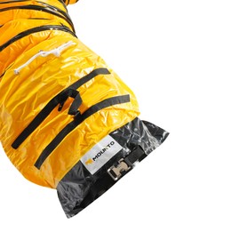 MOUNTO 25FT PVC Flexible Duct Hosing for Exhaust Fan (16inch)