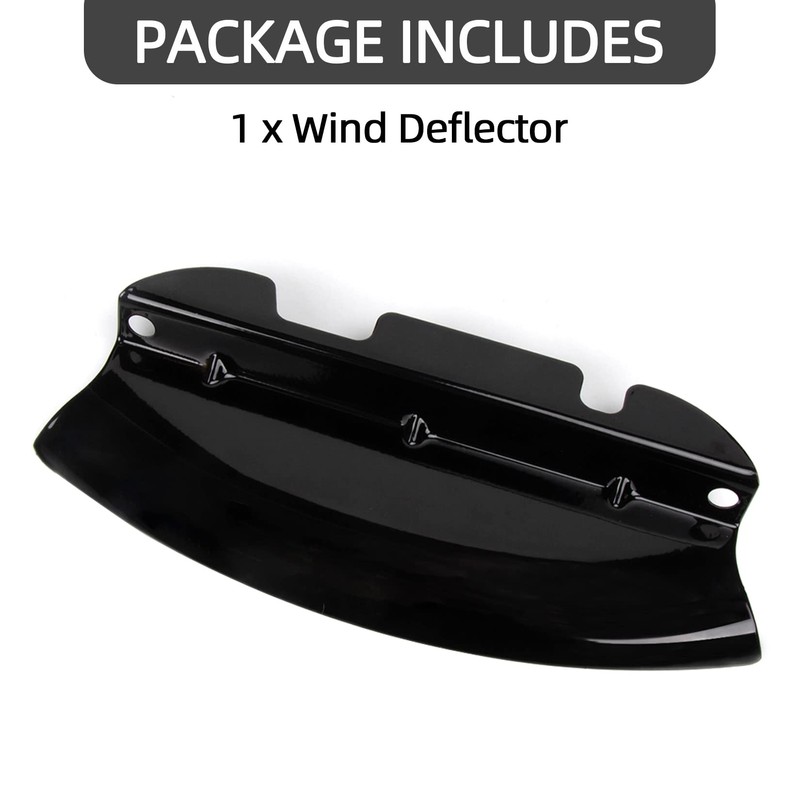 Lower Triple Tree Wind Deflector, PSLER Motorcycle Fairing Air Deflector