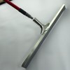 24" Serrated Notched Epoxy Rubber Speed Trowel Squeegee,3/16" Notch,with Telescopic