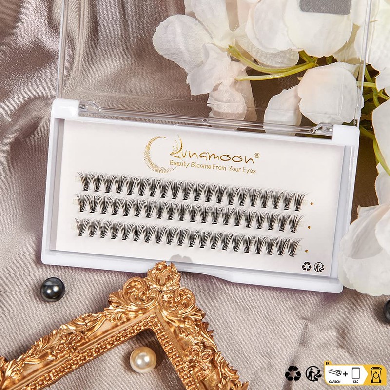 Individual Eyelashes for Eyelash Extension Cluster Eyelashes Individual False Eyelashes