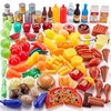 Shimfun 143 Piece Play Food for Kids Kitchen - Toy