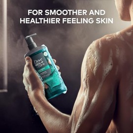 Dove Men Care Gel Baño Aceite Eucalipto Cedro Reconstruir Piel Ducha Limpiadores Humectantes Base Plantas
