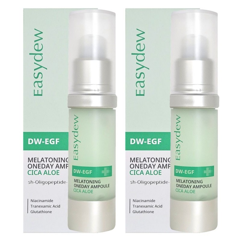 Easydew Face Serum Ampoule Pack 15ml, 2 Pack for Korean