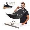 BeardLAD Beard Catcher Bib, Apron Cape, Catches Beard Trimmings to