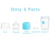PopYum Blue Formula Making Baby Bottle Starter Set, 4 Bottles,