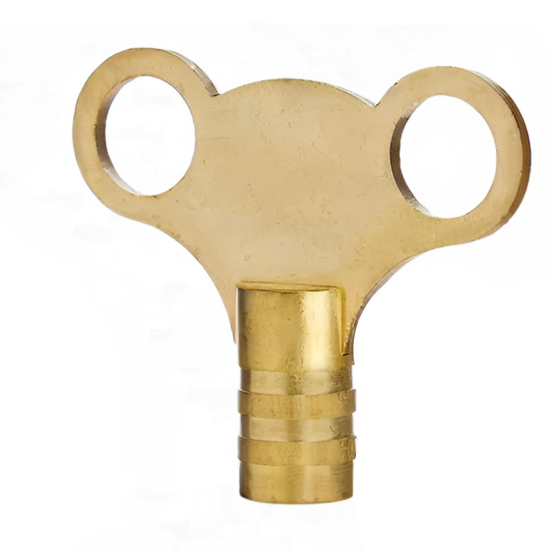 315 Supplies 2 Pack 5mm Solid Brass Radiator Bleed Key