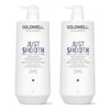 Goldwell Dualsenses Just Smooth 1 Litre Taming Shampoo and Conditioner