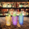 EgieMr Unbreakable Drinking Glasses, 5 Oz Plastic Tumblers Cups Set