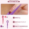 Nail Clips, Multi-functional, Beautiful, Compact, Easy to Use, 10 Pcs,