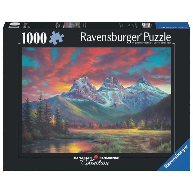 Ravensburger Alberta's Three Sisters 1000 Piece Jigsaw Puzzle for Adults
