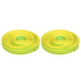 sourcing map 2pcs 6mm Dia 50ft Heat Shrink Tubing 2:1 Electric Insulation Wire Shrink Wrap Tubing for Industrial Electrical Cable Wire