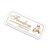 Engraved Sign with American Quarter Horse and Horse Name Motif