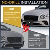 Anti-Theft License Plate Holder Compatible with Bentley Continental 2001-2024, Flying