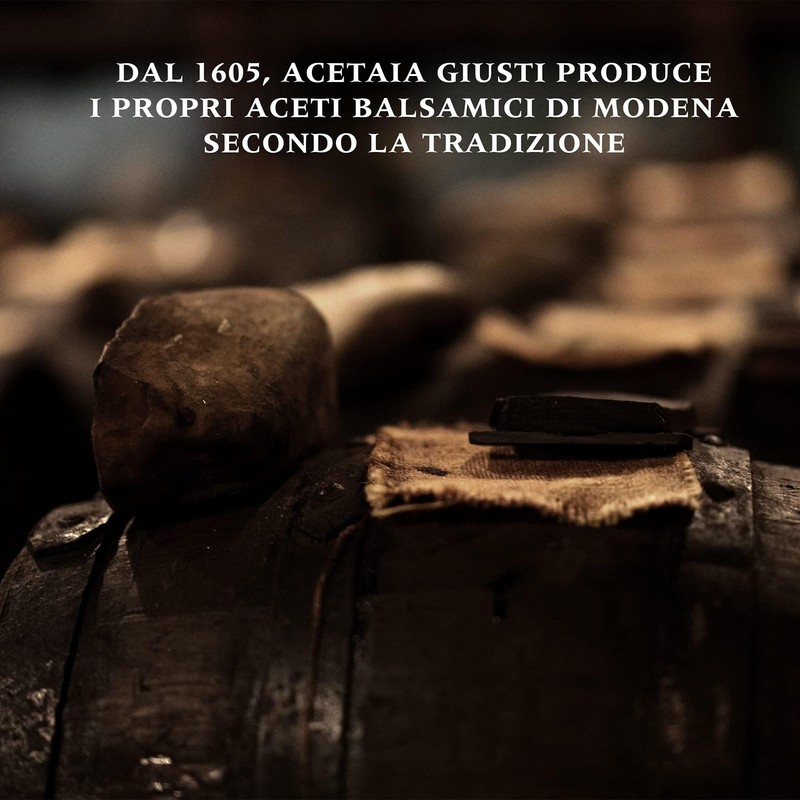 Giusti Truffle Balsamic Vinegar-Based Condiment from Modena Italy – Made