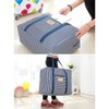 Waterproof Thick Large Storage Bag 600D Oxford Organizer Travel Luggage