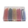 65pcs/box Soft Worm Bait Fishing Lures Kit with Rubber O
