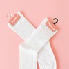SOESFOUFU Sock Display Hooks Lightweight Plastic Sock Hangers for Retail
