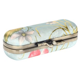 Gaeirt Lip gloss case embroidery pattern lipstick case lipstick case holder for storing lipstick and lip gloss