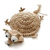 Handmade Crochet Squirrel Coaster