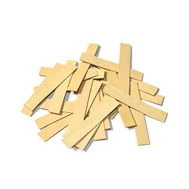 Accordion Repair Reed Valves. Pack of 25 Pieces Genuine Leather. Size: 11mm x 65mm