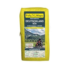 FolyMaps Motorradkarten Deutschland Süd: 1:250 000