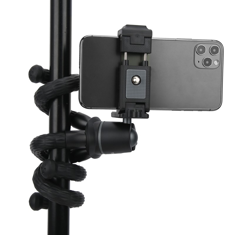 TELESIN Portable Tripod Stand Flexible Desktop 360° Ball Head Tripod