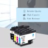 triple-color 4Pc LC404 Ink Compatible for Brother MFC-J1205W MFC-J1215W MFC-J1205W