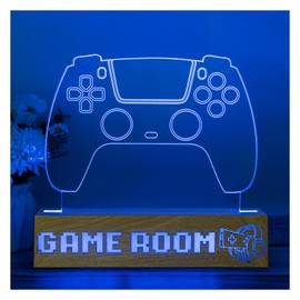 Gamer Neon Sign Decorative ornaments, Game Controller LED for Gamer Room Decor - Gaming Neon Sign for Teen Boy Room Decor - Best Gamer Gifts for Boys, Kids